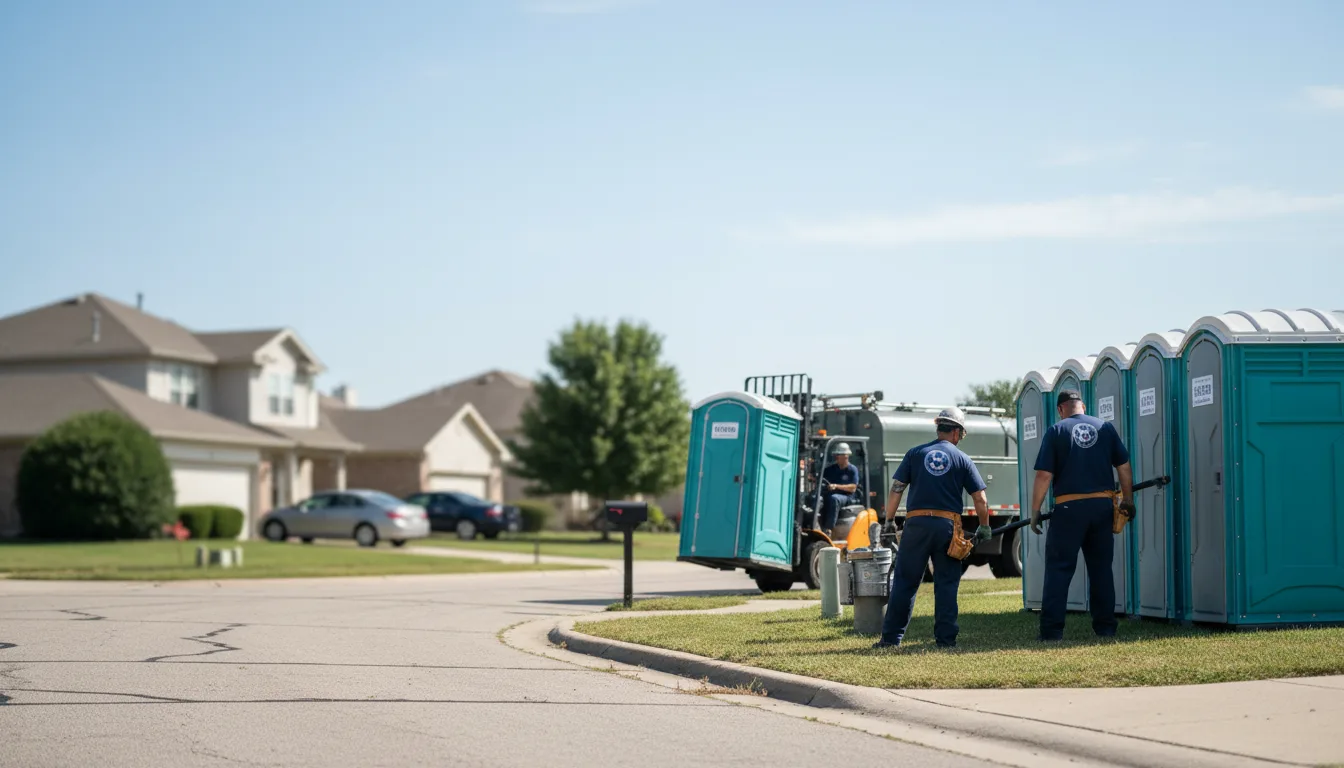 Porta Potty Rental in Pevely, MO near me
